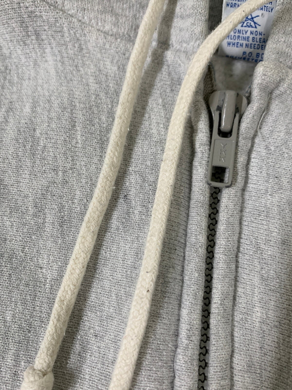 【中古品】【メンズ】 CHAMPION チャンピオン REVERSE WEAVE ZIP HOODIE 90'S リバースウィーブ ジップ フーディー メンズ 90年代 ヴィンテージ 146-260717-em-05-min サイズ：M カラー：ライトグレー 万代Net店