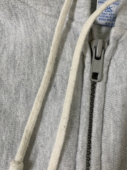 【中古品】【メンズ】 CHAMPION チャンピオン REVERSE WEAVE ZIP HOODIE 90'S リバースウィーブ ジップ フーディー メンズ 90年代 ヴィンテージ 146-260717-em-05-min サイズ：M カラー：ライトグレー 万代Net店
