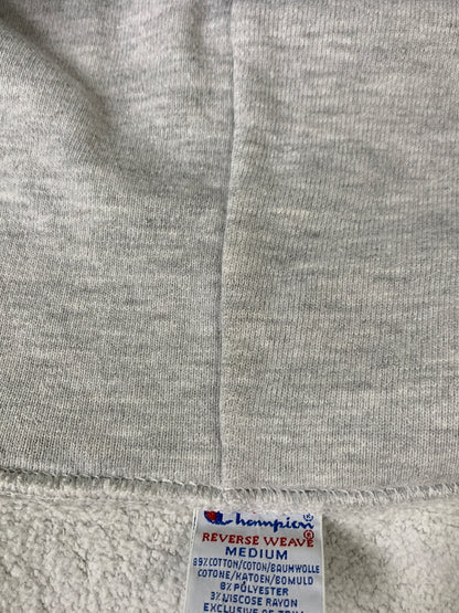 【中古品】【メンズ】 CHAMPION チャンピオン REVERSE WEAVE ZIP HOODIE 90'S リバースウィーブ ジップ フーディー メンズ 90年代 ヴィンテージ 146-260717-em-05-min サイズ：M カラー：ライトグレー 万代Net店