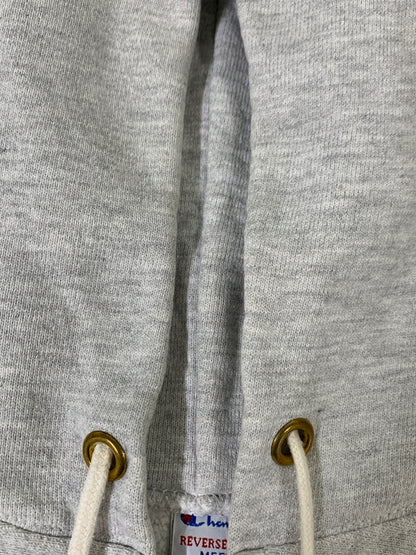 【中古品】【メンズ】 CHAMPION チャンピオン REVERSE WEAVE ZIP HOODIE 90'S リバースウィーブ ジップ フーディー メンズ 90年代 ヴィンテージ 146-260717-em-05-min サイズ：M カラー：ライトグレー 万代Net店