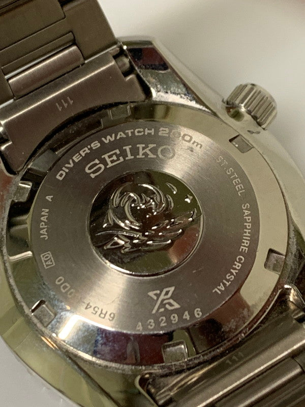 【中古品】【メンズ】 SEIKO セイコー 6R54-00D0 PROSPEX ダイバースキューバGMT 腕時計 195-260719-AS-2-min カラー：シルバー 万代Net店