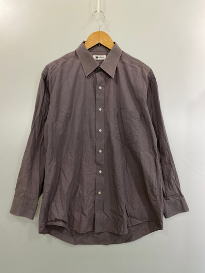 【現状渡し品】【メンズ】 IM PRODUCT アイムプロダクト L/S SHIRT ロングスリーブシャツ 長袖シャツ トップス 140-260715-yn-02-min サイズ：表記なし 下記参照 カラー：グレー系（紫味のある） 万代Net店
