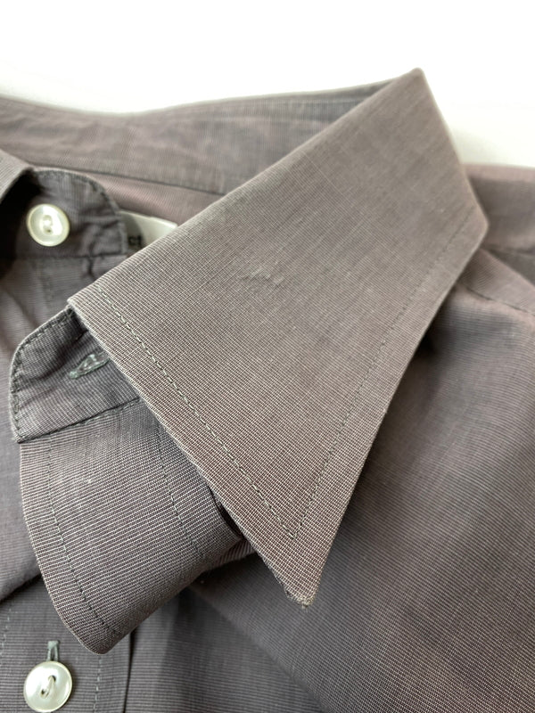 【現状渡し品】【メンズ】 IM PRODUCT アイムプロダクト L/S SHIRT ロングスリーブシャツ 長袖シャツ トップス 140-260715-yn-02-min サイズ：表記なし 下記参照 カラー：グレー系（紫味のある） 万代Net店