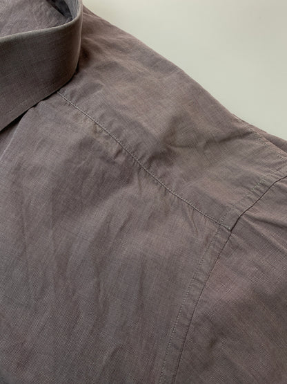 【現状渡し品】【メンズ】 IM PRODUCT アイムプロダクト L/S SHIRT ロングスリーブシャツ 長袖シャツ トップス 140-260715-yn-02-min サイズ：表記なし 下記参照 カラー：グレー系（紫味のある） 万代Net店