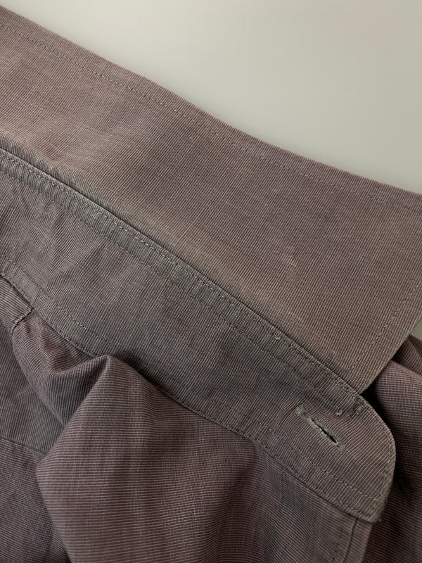【現状渡し品】【メンズ】 IM PRODUCT アイムプロダクト L/S SHIRT ロングスリーブシャツ 長袖シャツ トップス 140-260715-yn-02-min サイズ：表記なし 下記参照 カラー：グレー系（紫味のある） 万代Net店