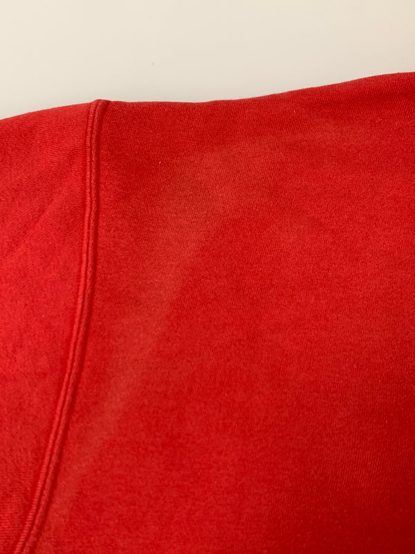 【現状渡し品】【メンズ】 STUSSY ステューシー ズッカロゴ フーディー 90'S 90年代 メンズ トップス パーカー 142-260717-em-02-min サイズ：Ｌ カラー：レッド 万代Net店