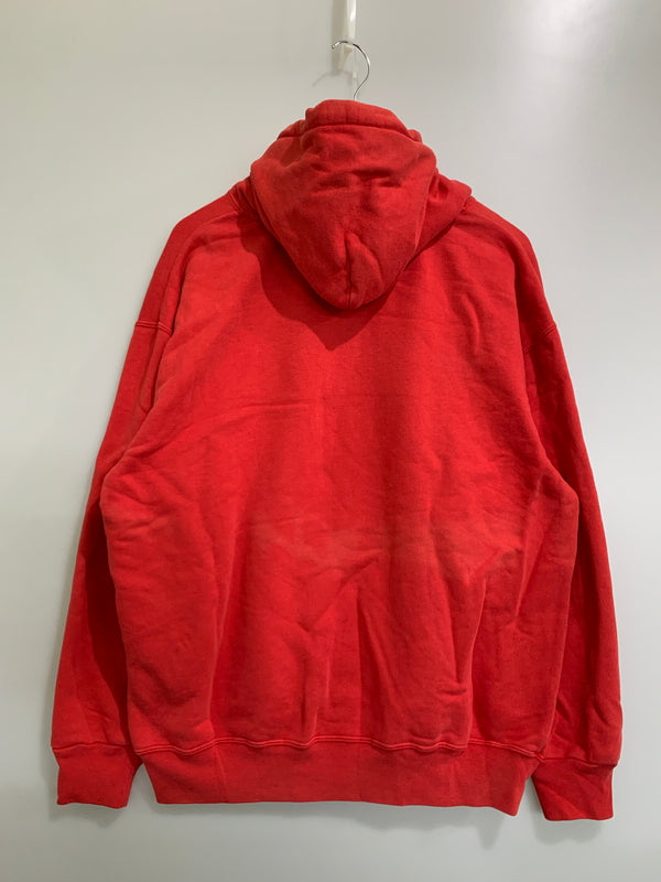 【現状渡し品】【メンズ】 STUSSY ステューシー ズッカロゴ フーディー 90'S 90年代 メンズ トップス パーカー 142-260717-em-02-min サイズ：Ｌ カラー：レッド 万代Net店