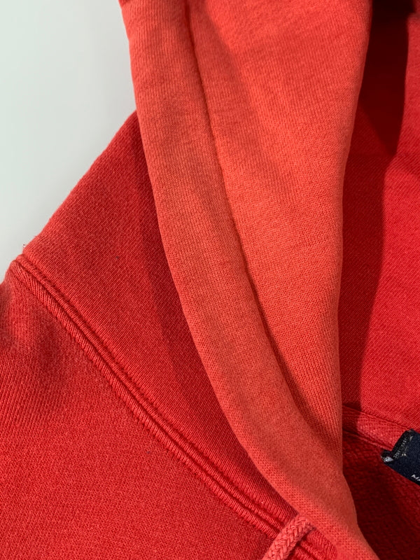 【現状渡し品】【メンズ】 STUSSY ステューシー ズッカロゴ フーディー 90'S 90年代 メンズ トップス パーカー 142-260717-em-02-min サイズ：Ｌ カラー：レッド 万代Net店