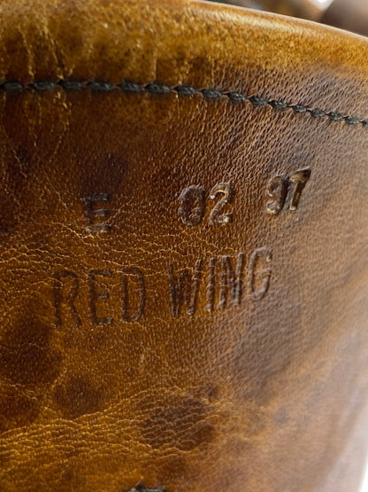【現状渡し品】【メンズ】 RED WING レッドウィング 90'S 犬タグ PECOS BOOTS 靴 シューズ ペコスブーツ ヴィンテージ 164-260719-AS-23-min サイズ：8E カラー：ブラウン 万代Net店