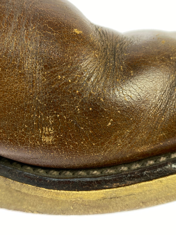 【現状渡し品】【メンズ】 RED WING レッドウィング 90'S 犬タグ PECOS BOOTS 靴 シューズ ペコスブーツ ヴィンテージ 164-260719-AS-23-min サイズ：8E カラー：ブラウン 万代Net店