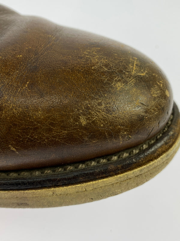 【現状渡し品】【メンズ】 RED WING レッドウィング 90'S 犬タグ PECOS BOOTS 靴 シューズ ペコスブーツ ヴィンテージ 164-260719-AS-23-min サイズ：8E カラー：ブラウン 万代Net店
