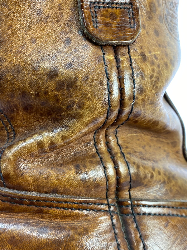 【現状渡し品】【メンズ】 RED WING レッドウィング 90'S 犬タグ PECOS BOOTS 靴 シューズ ペコスブーツ ヴィンテージ 164-260719-AS-23-min サイズ：8E カラー：ブラウン 万代Net店