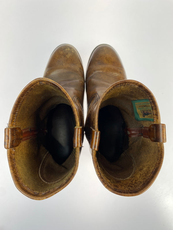 【現状渡し品】【メンズ】 RED WING レッドウィング 90'S 犬タグ PECOS BOOTS 靴 シューズ ペコスブーツ ヴィンテージ 164-260719-AS-23-min サイズ：8E カラー：ブラウン 万代Net店