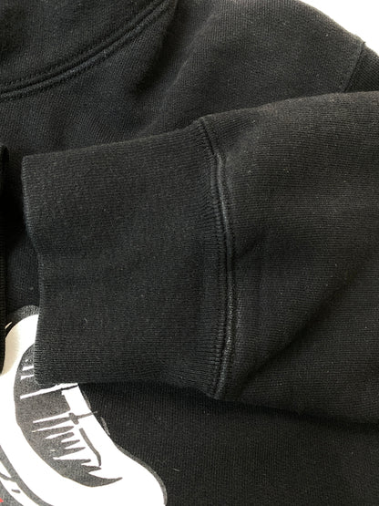 【中古品】【メンズ】 SUPREME シュプリーム CAT IN THE HAT HOODED SWEATSHIRT 18AW キャット イン ザ ハット フーデッド スウェットシャツ メンズ パーカー 149-260717-em-29-min サイズ：M カラー：ブラック 万代Net店
