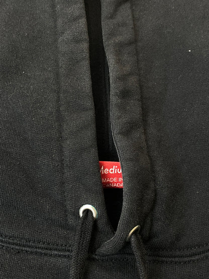【中古品】【メンズ】 SUPREME シュプリーム CAT IN THE HAT HOODED SWEATSHIRT 18AW キャット イン ザ ハット フーデッド スウェットシャツ メンズ パーカー 149-260717-em-29-min サイズ：M カラー：ブラック 万代Net店