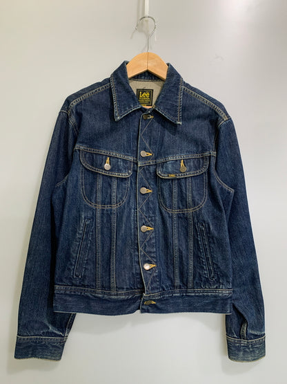 【中古品】【メンズ】 LEE リー 0424 日本製 101復刻 DENIM JACKET デニムジャケット アウター 146-260718-AS-19-min サイズ：M カラー：インディゴ 万代Net店