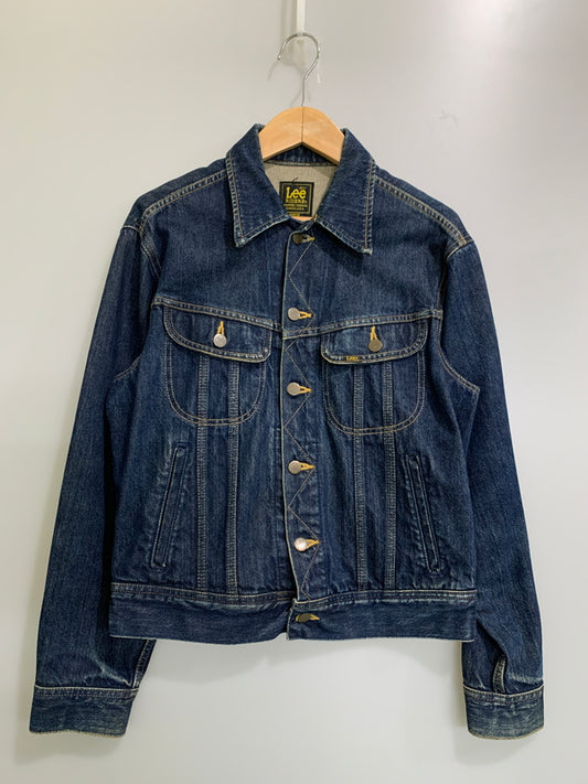 【中古品】【メンズ】 LEE リー 0424 日本製 101復刻 DENIM JACKET デニムジャケット アウター 146-260718-AS-19-min サイズ：M カラー：インディゴ 万代Net店