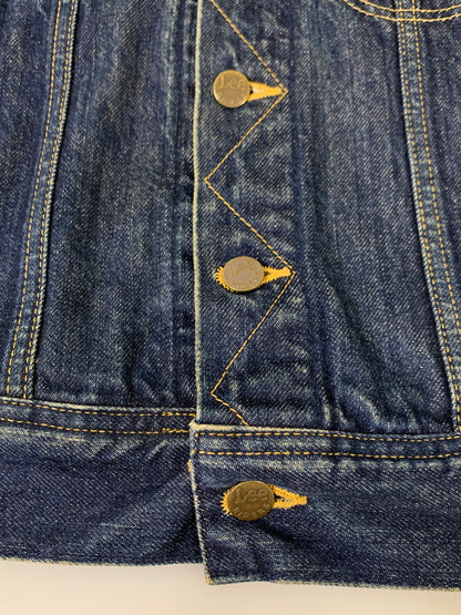 【中古品】【メンズ】 LEE リー 0424 日本製 101復刻 DENIM JACKET デニムジャケット アウター 146-260718-AS-19-min サイズ：M カラー：インディゴ 万代Net店