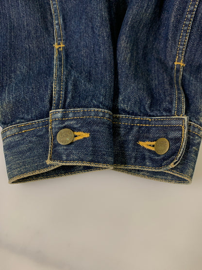 【中古品】【メンズ】 LEE リー 0424 日本製 101復刻 DENIM JACKET デニムジャケット アウター 146-260718-AS-19-min サイズ：M カラー：インディゴ 万代Net店