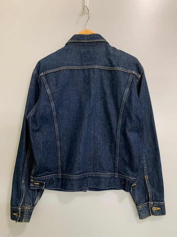 【中古品】【メンズ】 LEE リー 0424 日本製 101復刻 DENIM JACKET デニムジャケット アウター 146-260718-AS-19-min サイズ：M カラー：インディゴ 万代Net店
