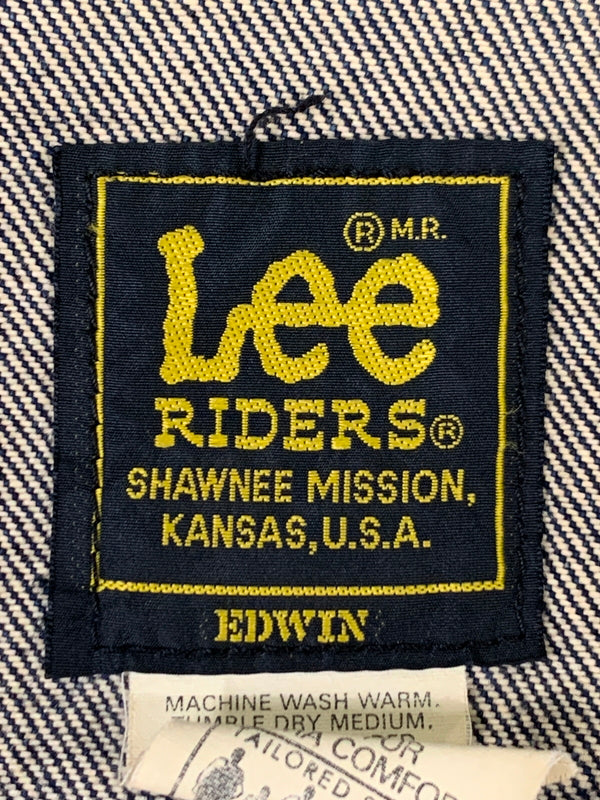【中古品】【メンズ】 LEE リー 0424 日本製 101復刻 DENIM JACKET デニムジャケット アウター 146-260718-AS-19-min サイズ：M カラー：インディゴ 万代Net店