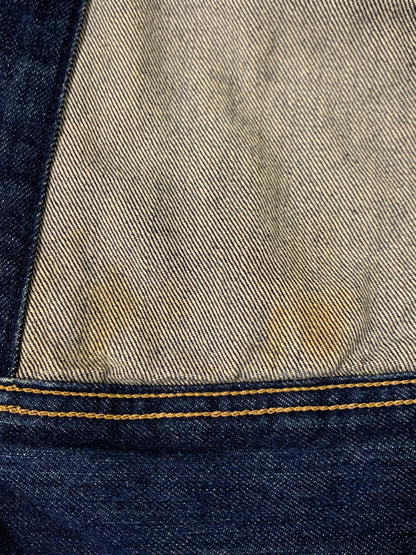 【中古品】【メンズ】 LEE リー 0424 日本製 101復刻 DENIM JACKET デニムジャケット アウター 146-260718-AS-19-min サイズ：M カラー：インディゴ 万代Net店