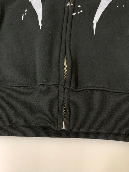 【中古品】【レディース】 REFLEM レフレム ツノ付きピグメント LS ZIP PARKA ロングスリーブ ジップ パーカー RF23-E17 フーディ 170-260922-hu-61-min サイズ：Free カラー：ブラック 万代Net店
