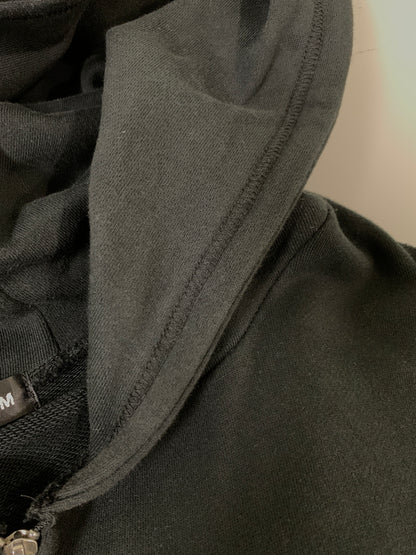 【中古品】【レディース】 REFLEM レフレム ツノ付きピグメント LS ZIP PARKA ロングスリーブ ジップ パーカー RF23-E17 フーディ 170-260922-hu-61-min サイズ：Free カラー：ブラック 万代Net店