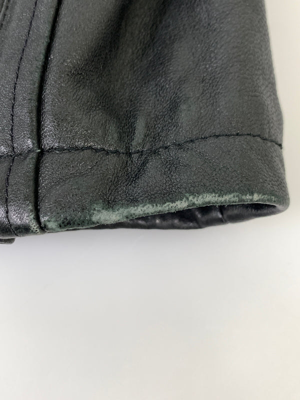 【中古品】【メンズ】 JACK ROSE ジャックローズ ダブルライダースジャケット 290706J メンズ アウター レザージャケット 羊革 ラムレザー 147-260731-em-70-min サイズ：3 カラー：ブラック 万代Net店