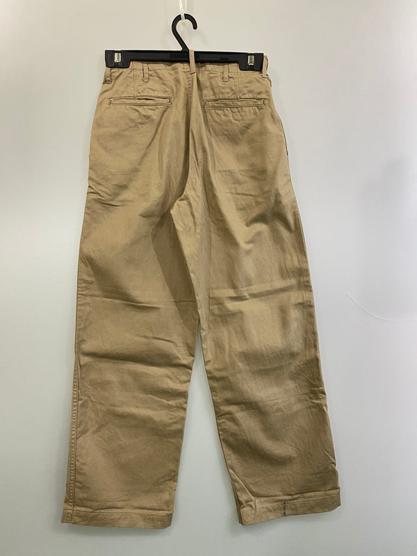【現状渡し品】【メンズ】 U.S.ARMY ユーエスアーミー 50'S 45KHAKI CHINO PANTS 50年代 チノパンツ メンズ ボトムス ヴィンテージ 157-260720-em-90-min カラー：ベージュ系 万代Net店