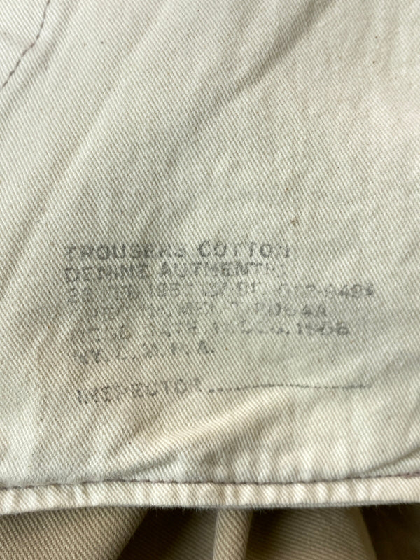 【現状渡し品】【メンズ】 U.S.ARMY ユーエスアーミー 50'S 45KHAKI CHINO PANTS 50年代 チノパンツ メンズ ボトムス ヴィンテージ 157-260720-em-90-min カラー：ベージュ系 万代Net店