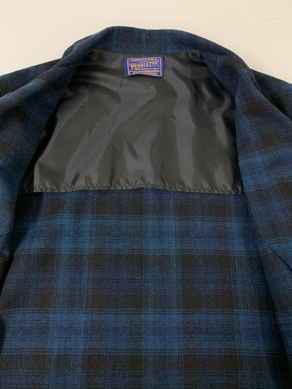 【中古品】【メンズ】 PENDLETON ペンドルトン 40'S WOOL JACKET ウールジャケット アウター ヴィンテージ 146-260718-AS-2-min サイズ：下記参照 カラー：ブルー/ブラック 万代Net店