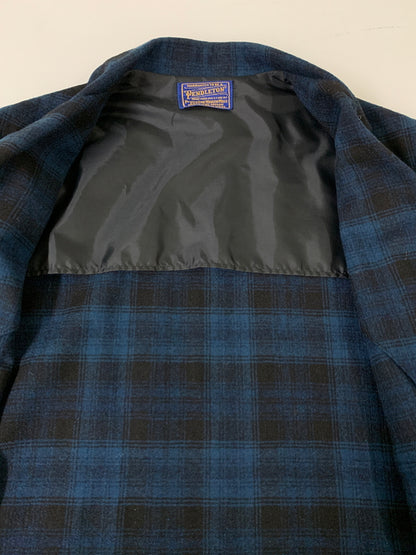 【中古品】【メンズ】 PENDLETON ペンドルトン 40'S WOOL JACKET ウールジャケット アウター ヴィンテージ 146-260718-AS-2-min サイズ：下記参照 カラー：ブルー/ブラック 万代Net店