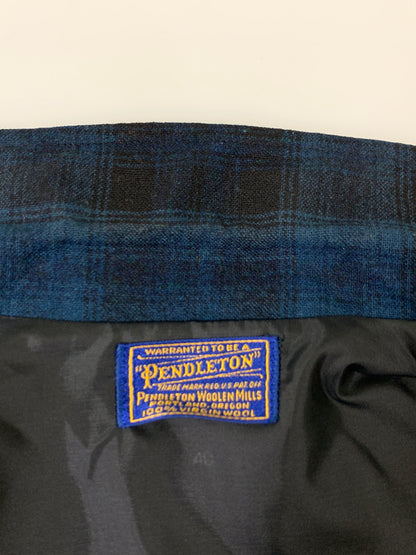 【中古品】【メンズ】 PENDLETON ペンドルトン 40'S WOOL JACKET ウールジャケット アウター ヴィンテージ 146-260718-AS-2-min サイズ：下記参照 カラー：ブルー/ブラック 万代Net店