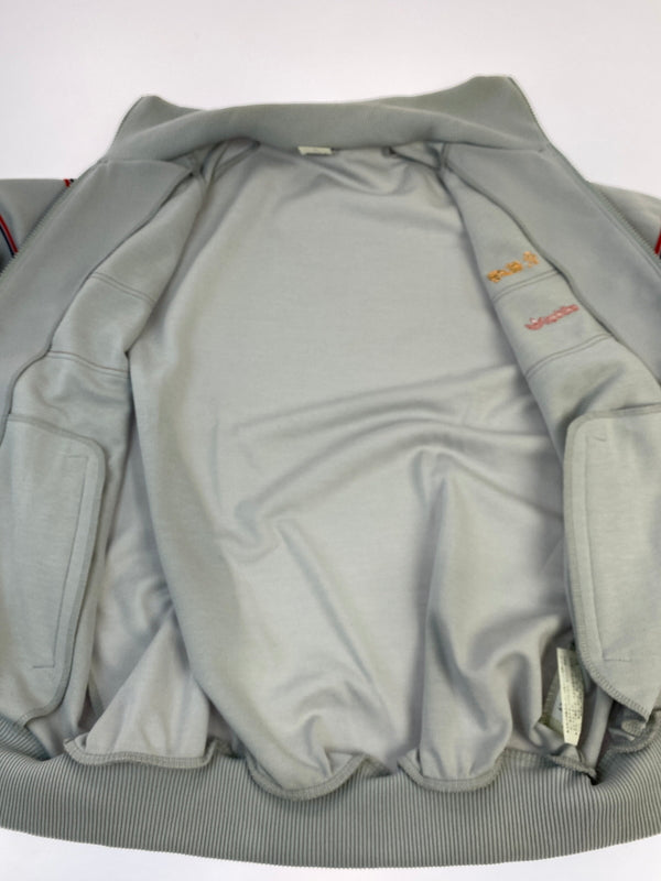 【中古品】【メンズ】 ADIDAS アディダス 80年代 TRACK JACKET 東般若 トラックジャケット ジャージ トップス 146-260727-jt-24-min サイズ：L カラー：グレー 万代Net店