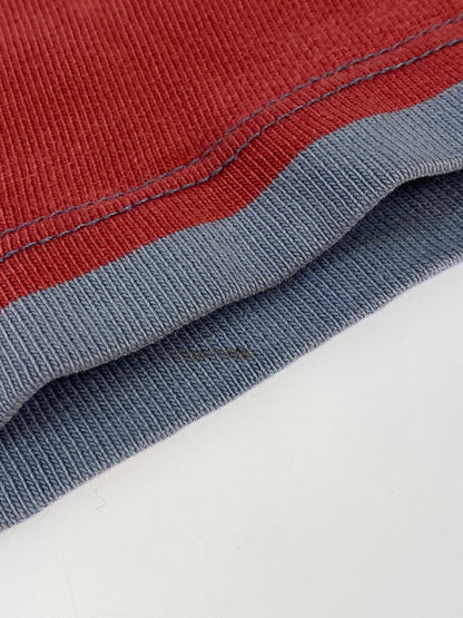 【中古品】【メンズ】 POLO RALPH LAUREN ポロ ラルフローレン ラガーシャツ USA製 トップス 146-260727-jt-22-min サイズ：M カラー：グレー/レッド 万代Net店