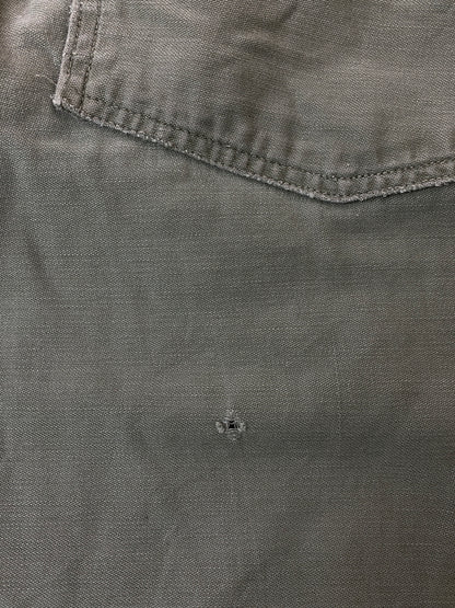 【現状渡し品】【メンズ】 U.S.ARMY ユーエスアーミー OG-107 UTILITY PANTS 推定50-60'S ユーティリティ パンツ メンズ ボトムス 50年代 60年代 ヴィンテージ ミリタリー 157-260717-em-27-min カラー：オリーブグリーン 万代Net店