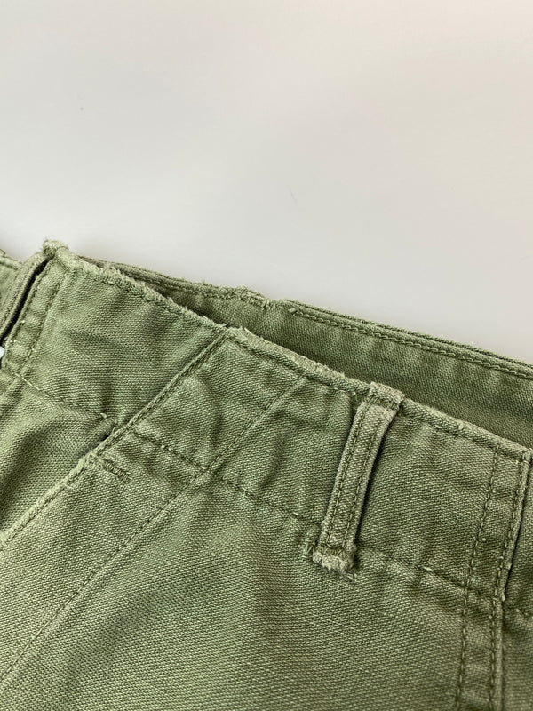 【現状渡し品】【メンズ】 U.S.ARMY ユーエスアーミー OG-107 UTILITY PANTS 推定50-60'S ユーティリティ パンツ メンズ ボトムス 50年代 60年代 ヴィンテージ ミリタリー 157-260717-em-27-min カラー：オリーブグリーン 万代Net店