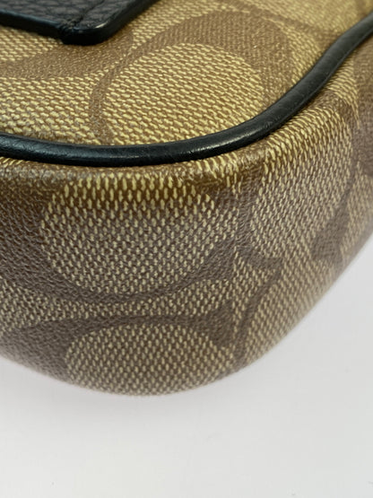 【中古品】【メンズ/レディース】 COACH コーチ F80384 ミニショルダーバッグ カバン 180-260723-jt-16-min カラー：ブラウン系 万代Net店