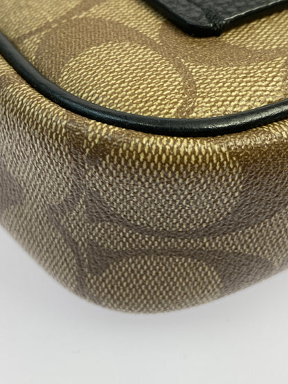 【中古品】【メンズ/レディース】 COACH コーチ F80384 ミニショルダーバッグ カバン 180-260723-jt-16-min カラー：ブラウン系 万代Net店