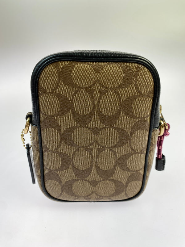 【中古品】【メンズ/レディース】 COACH コーチ F80384 ミニショルダーバッグ カバン 180-260723-jt-16-min カラー：ブラウン系 万代Net店