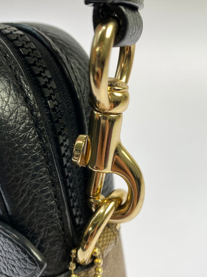 【中古品】【メンズ/レディース】 COACH コーチ F80384 ミニショルダーバッグ カバン 180-260723-jt-16-min カラー：ブラウン系 万代Net店