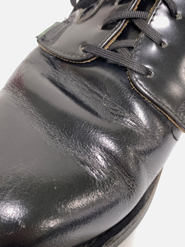 【中古品】【メンズ】 RED WING レッドウィング POSTMAN OXFORD 101 ポストマン オックスフォード ワークブーツ メンズ 靴 164-260723-em-13-min サイズ：25.0cm カラー：ブラック 万代Net店