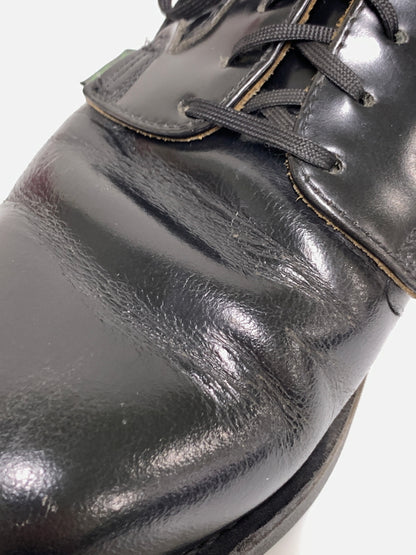 【中古品】【メンズ】 RED WING レッドウィング POSTMAN OXFORD 101 ポストマン オックスフォード ワークブーツ メンズ 靴 164-260723-em-13-min サイズ：25.0cm カラー：ブラック 万代Net店