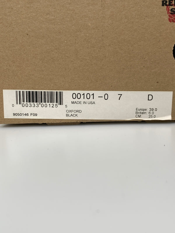 【中古品】【メンズ】 RED WING レッドウィング POSTMAN OXFORD 101 ポストマン オックスフォード ワークブーツ メンズ 靴 164-260723-em-13-min サイズ：25.0cm カラー：ブラック 万代Net店