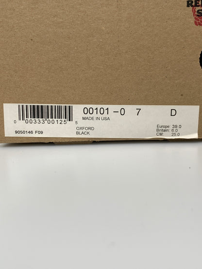 【中古品】【メンズ】 RED WING レッドウィング POSTMAN OXFORD 101 ポストマン オックスフォード ワークブーツ メンズ 靴 164-260723-em-13-min サイズ：25.0cm カラー：ブラック 万代Net店