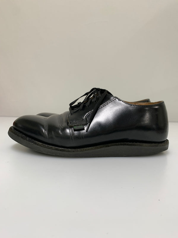 【中古品】【メンズ】 RED WING レッドウィング POSTMAN OXFORD 101 ポストマン オックスフォード ワークブーツ メンズ 靴 164-260723-em-13-min サイズ：25.0cm カラー：ブラック 万代Net店