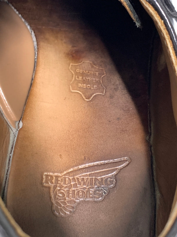 【中古品】【メンズ】 RED WING レッドウィング POSTMAN OXFORD 101 ポストマン オックスフォード ワークブーツ メンズ 靴 164-260723-em-13-min サイズ：25.0cm カラー：ブラック 万代Net店