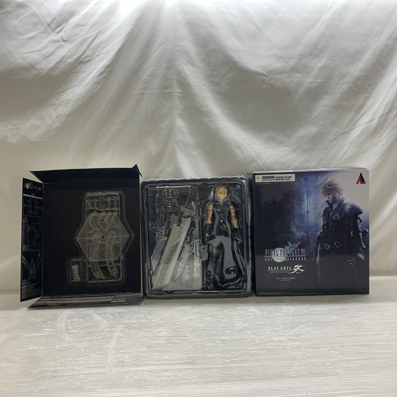 【現状渡し品】 PLAY ARTS改 クラウド・ストライフ ファイナルファンタジーVII アドベントチルドレン フィギュア スクエアエニックス 052-260730-em-07-min 万代Net店
