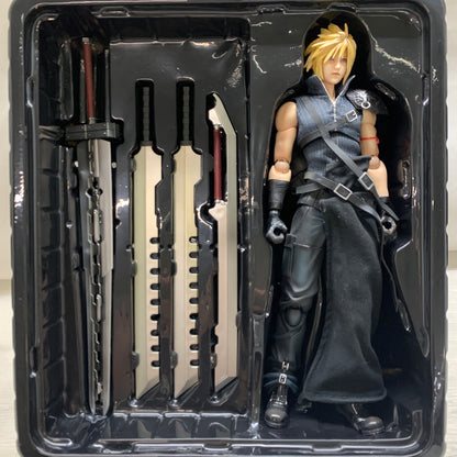 【現状渡し品】 PLAY ARTS改 クラウド・ストライフ ファイナルファンタジーVII アドベントチルドレン フィギュア スクエアエニックス 052-260730-em-07-min 万代Net店
